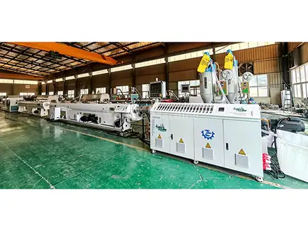 16-63 mm-es PE csőgyártó gép