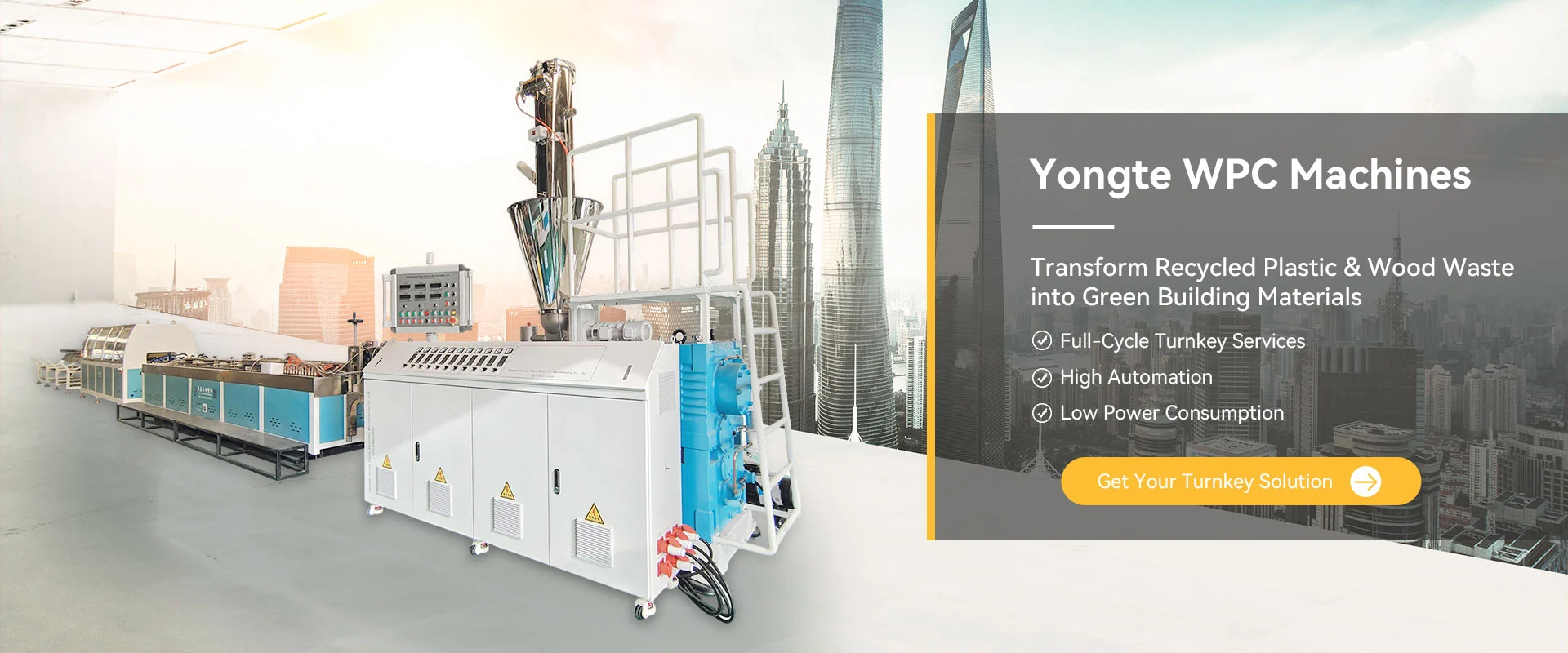 WPC gép szállító