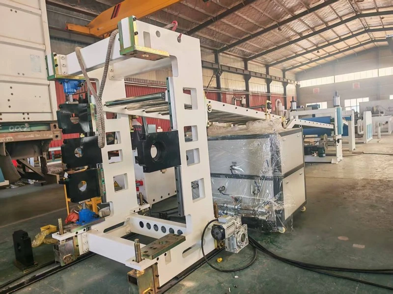 600 mm-es PVC lemez extrudáló sor gyártása