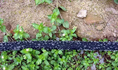 water-permeable irrigation pipe