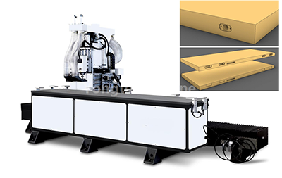 Auto drilling hole machine