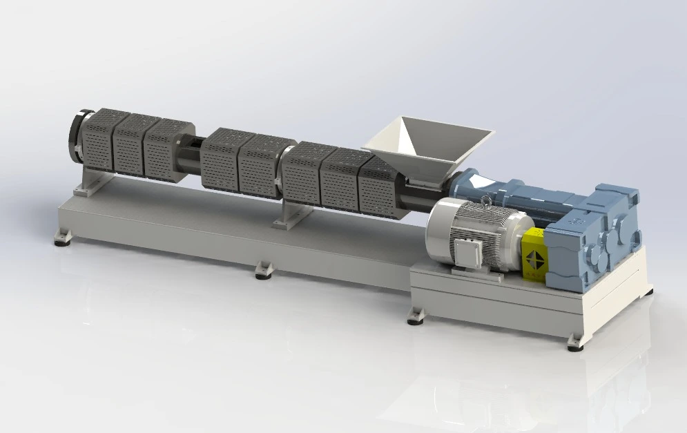 Double Screw Plastic Recycling Extruder