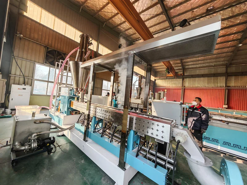 wpc granulation machine
