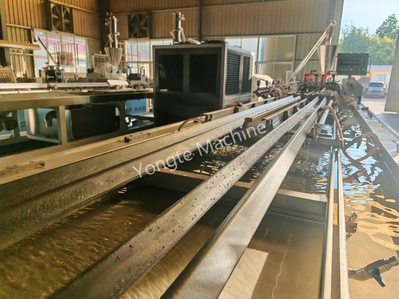 4 Cavity Plastic Profile Production Line