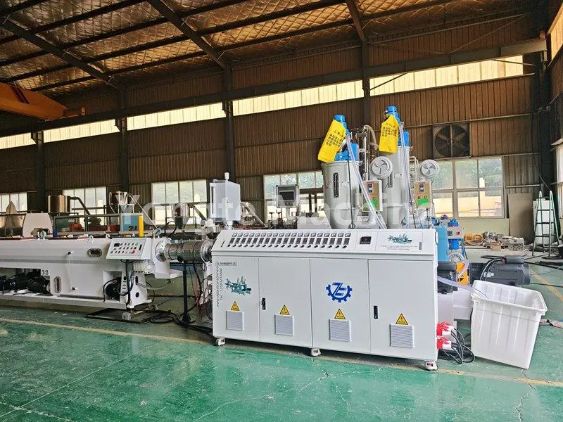 PE csőextruder