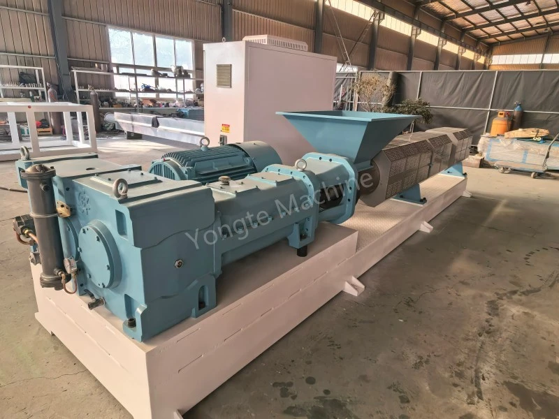 Műanyag újrahasznosító extrudáló gép