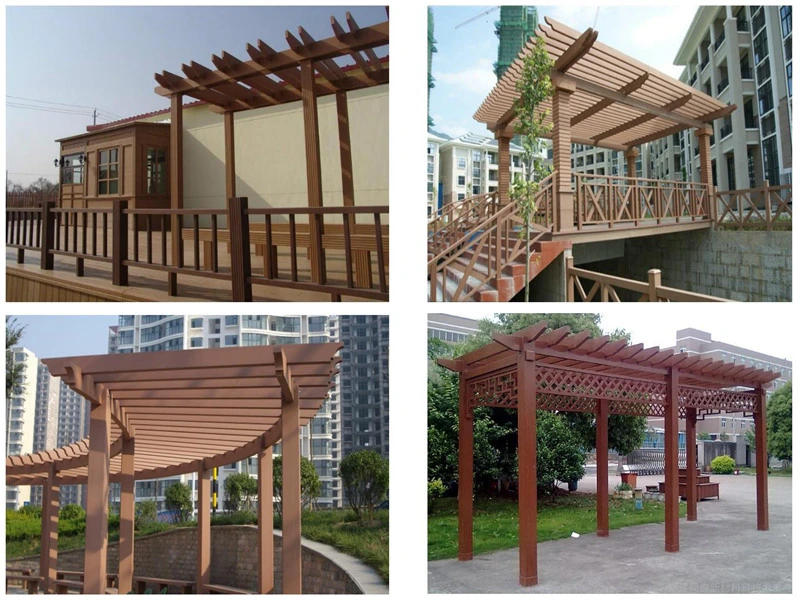 WPC pergola készítő gép